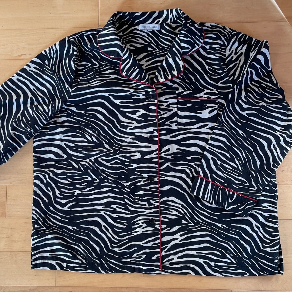 Addition Elle 2X Zebra Pajamas